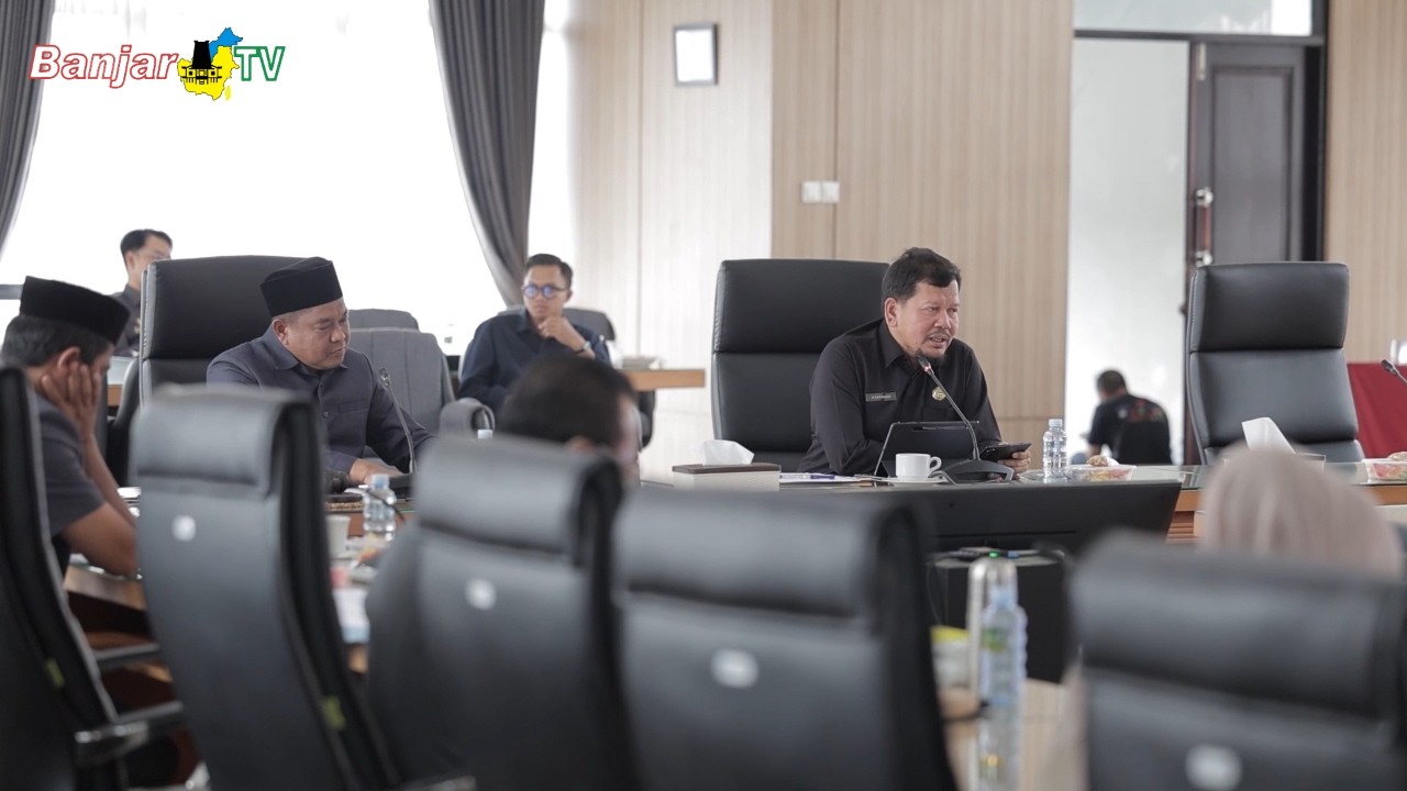 BANGGAR DPRD KALSEL BAHASTINDAK LANJUT EVALUASI KEMENDAGRI APBD 2025