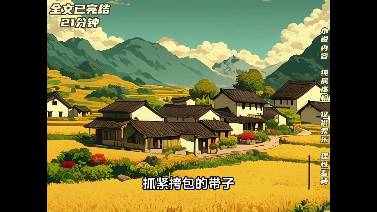 一更到底，全长21分钟，#一口气系列 #拯救文荒小说 #大女主文 #全文完结 #芋泥啵啵