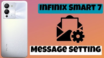 Infinix Smart 7 Message setting || How to manage the message sending and receiving settings