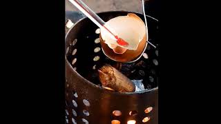 Can you boil water in an egg shell ? Bushcraft Survival Skills UK wild nature (Practice)15