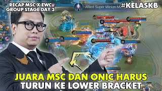 Download Lagu JUARA MSC DAN ONIC ID TURUN KE LOWER BRACKET !! RECAP DAY 3 #kelaskb MP3 Download Lagu JUARA MSC DAN ONIC ID TURUN KE LOWER BRACKET !! RECAP DAY 3 #kelaskb MP3