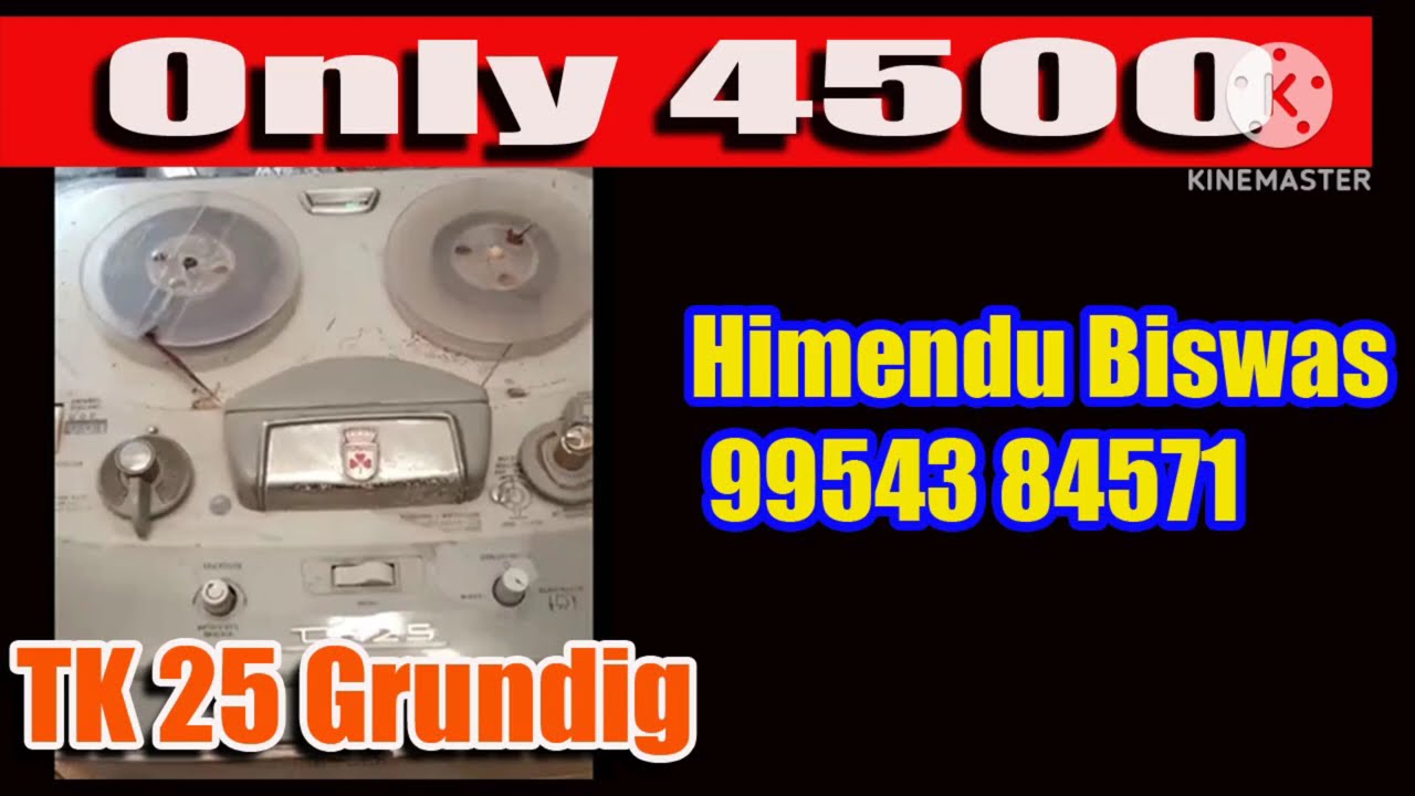 Grundig TK 25 ...very rear spool player ..