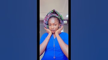 Full round Bridal GELE TUTORIAL on my channel #geletutorial #headwraptutorial #shorts
