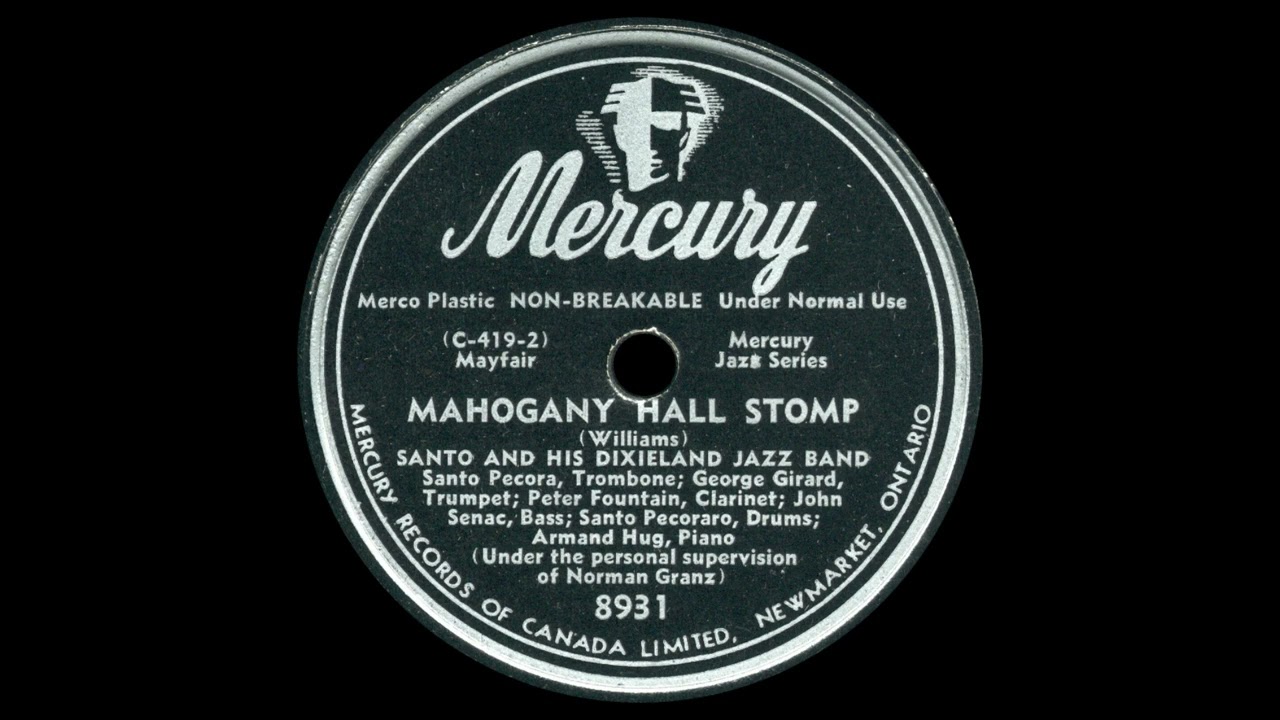 Santo and his Dixieland Jazz Band: Mahogany Hall Stomp (1951)