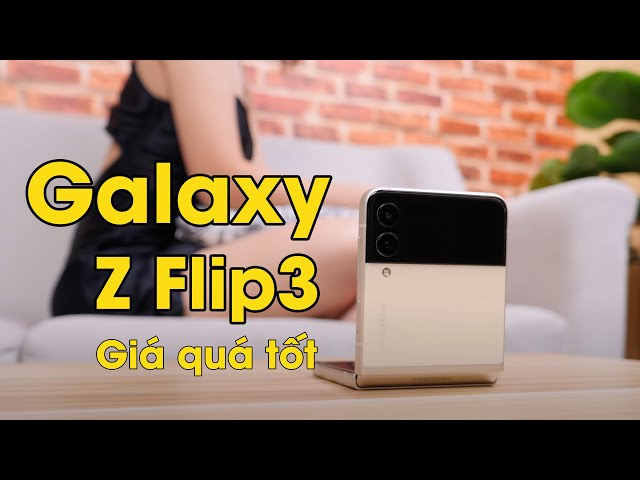 Samsung phổ cập điện thoại màn hình gập khi Z Flip3 giá QUÁ RẺ?