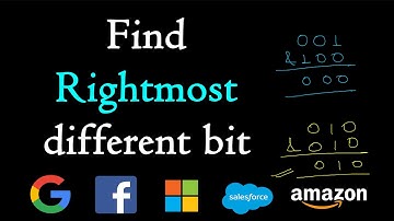 Find rightmost different bit between 2 numbers