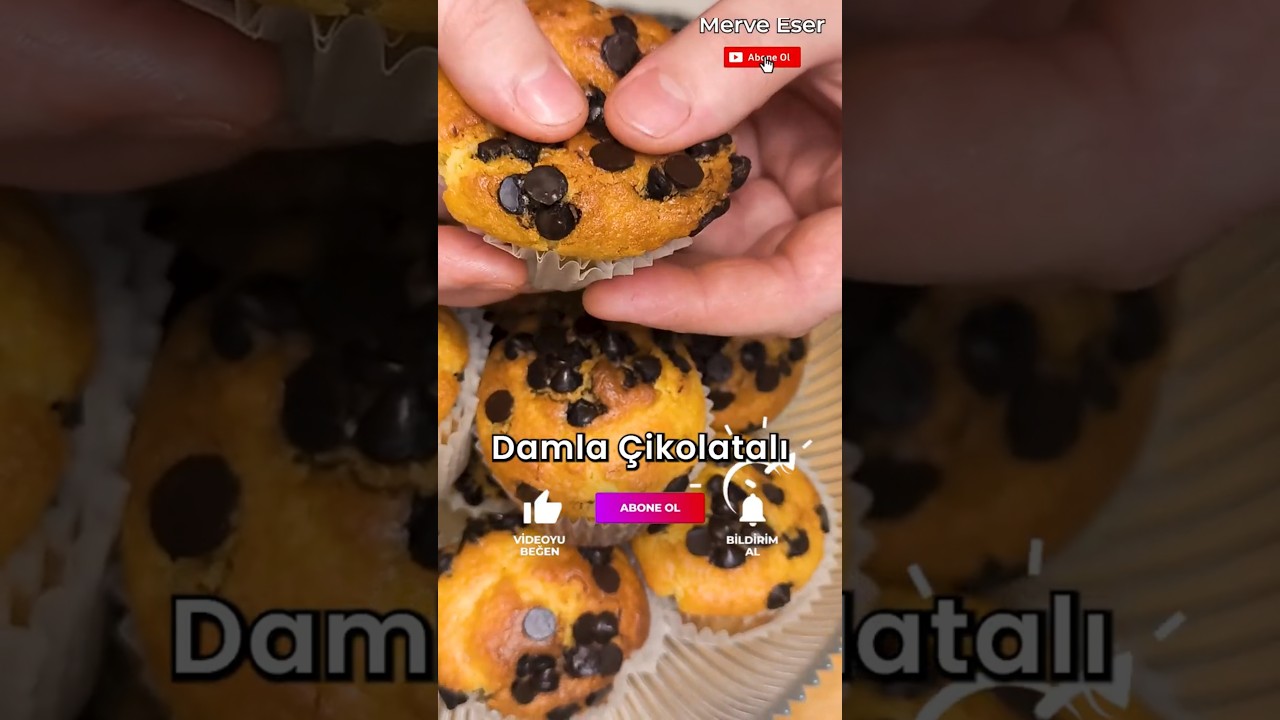 Nasıl Bu Kadar Yumuşak ve Güzel oldu Muffin Tarif #pratiktarifler #hızlıtarifler #püfnoktası #muffin