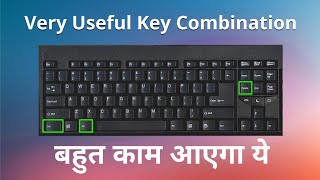 Use of Ctrl Alt Delete Keys Combination