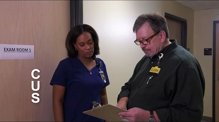 TeamSTEPPS: Using CUS and SBAR in Rural Community Clinic (audio-described version)