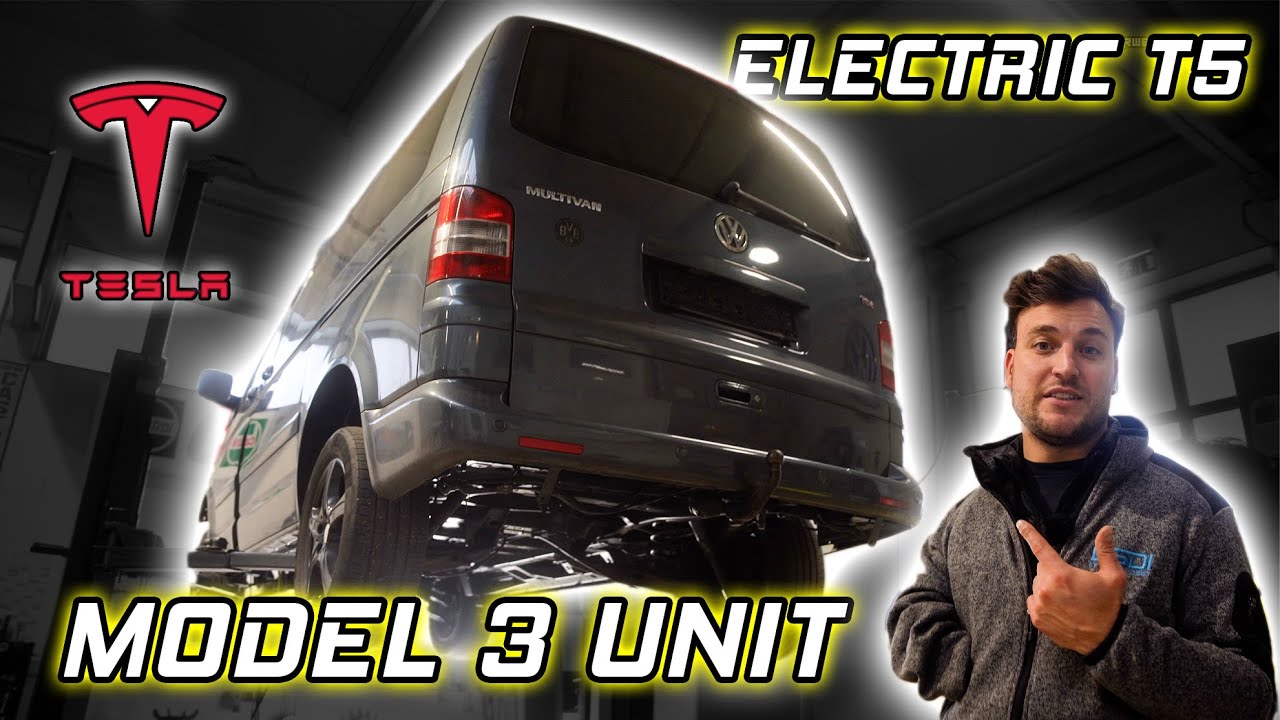 VW T5/T6 ELEKTROUMBAU | TESLA MODEL 3 MOTOR DRIN! + UNTERBODENKONSERVIERUNG | TEIL 4 | ESDI EV