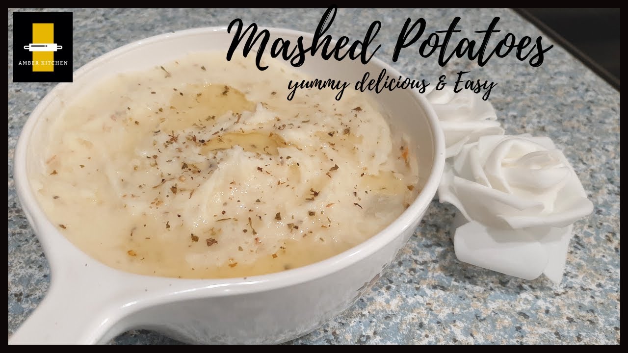 The BEST CREAMY & EASY Mashed Potatoes by AK (Urdu/Hindi & English