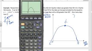 5.11 Graphing App and USING THE CALCULATOR TO FIND VERTEX screenshot 2