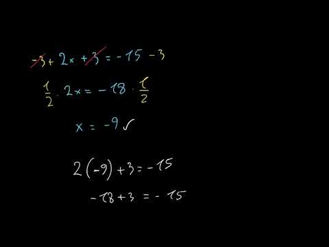 წრფივი განტოლებები 2