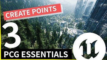 PCG Create Points in Unreal Engine 5.6 – The Core of Procedural Generation