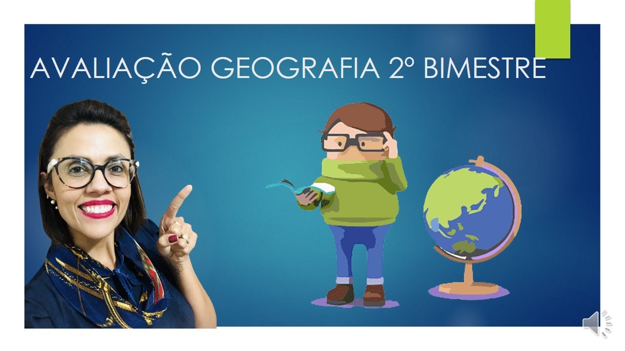 Avaliação de geografia