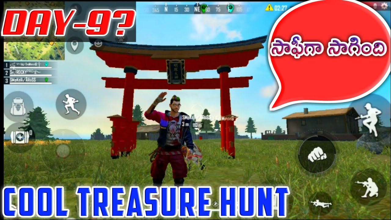 TONIGHT UPDATE DAY9 TREASURES HUNT LOCATION FREE TREASURE BOX