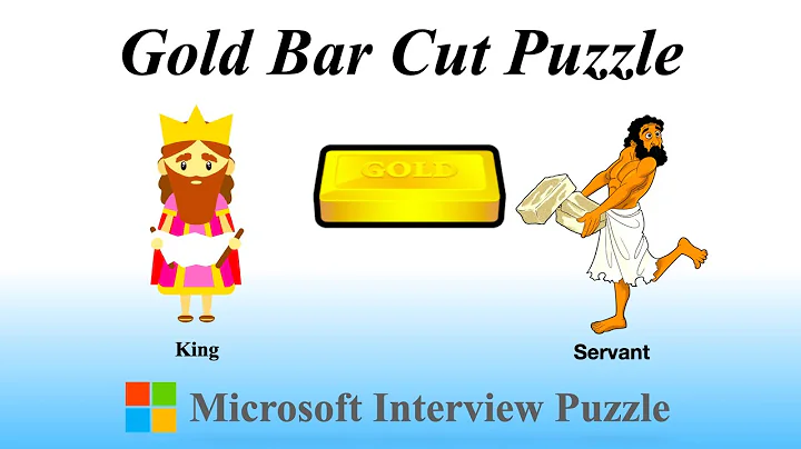 Gold Bar Cut Puzzle || Popular Microsoft Interview Puzzles - DayDayNews