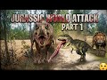 Dangerous Jurassic World || T Rex Attack Of  Dinosaur | Big Dinosaur ka hamla #jurassicworld​ba