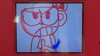 Cuphead animation (flipnote)