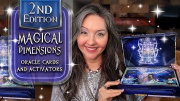 HUGE ANNOUNCEMENT - 2ND EDITION Magical Dimensions Oracle Cards and Activators By Lightstar