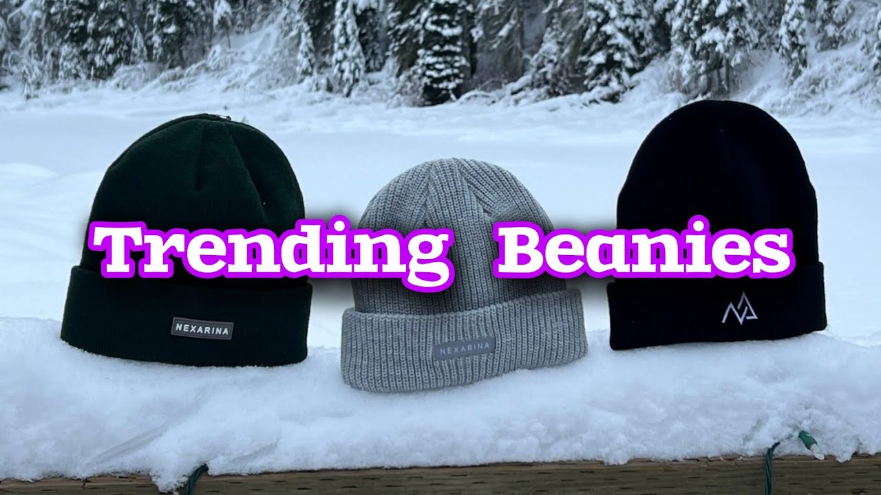 Types of Newly Trending Beanies - YouTube