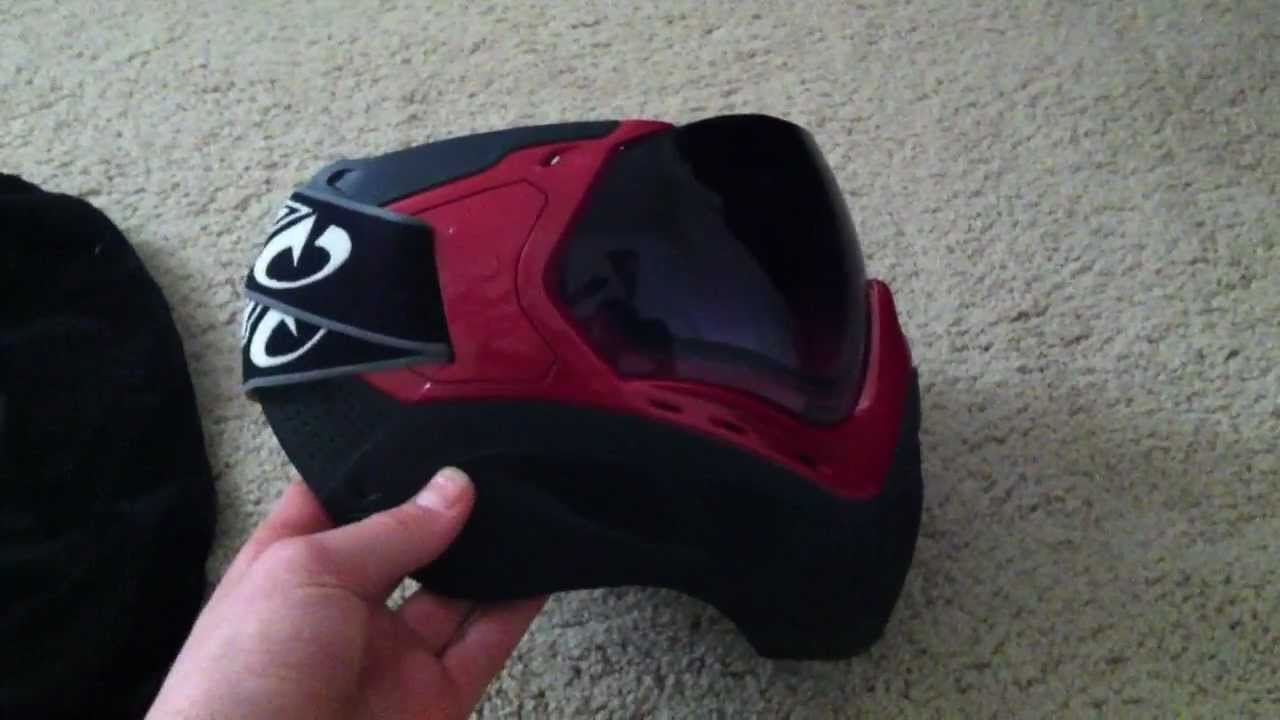 Sly Profit (Red) paintball Mask Review YouTube