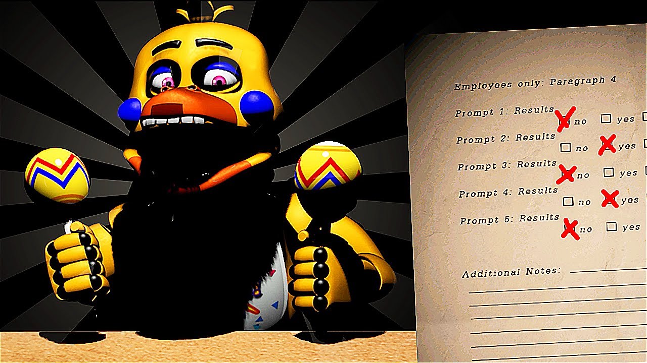 CONSERTANDO A CHICA ANIMATRONIC! * fnaf salvage * 