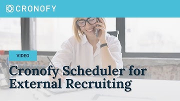 Use Case - Cronofy Scheduler for External Recruitment