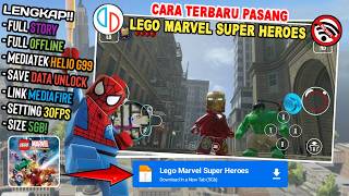 LANCAR 30FPS!! Cara Pasang Lego Marvel Super Heroes di Spek Mediatek Helio G99 Yuzu Android 2026 screenshot 3