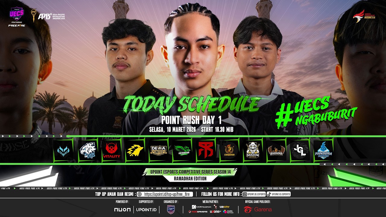 🔴 [LIVE] POINT RUSH DAY 1 - UECS SEASON #14