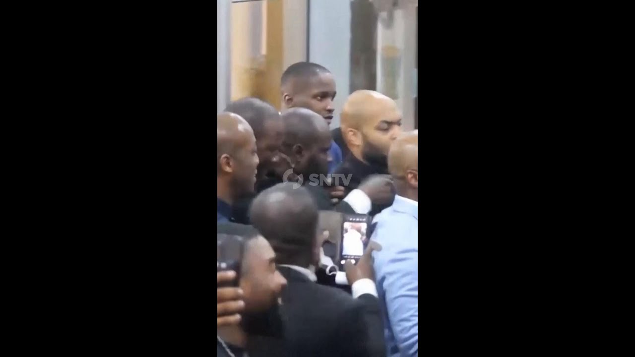 Mike Tyson lands in Kinshasa ahead of Rumble in the Jungle event