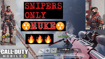 *NUKE* SNIPERS ONLY! | COD Mobile
