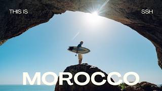 Surfing Morocco at Sunset | Desert Meets the Sea