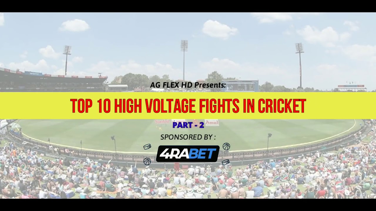 Top in the high voltage _ Fight in the cricket ever in 2020 - YouTube