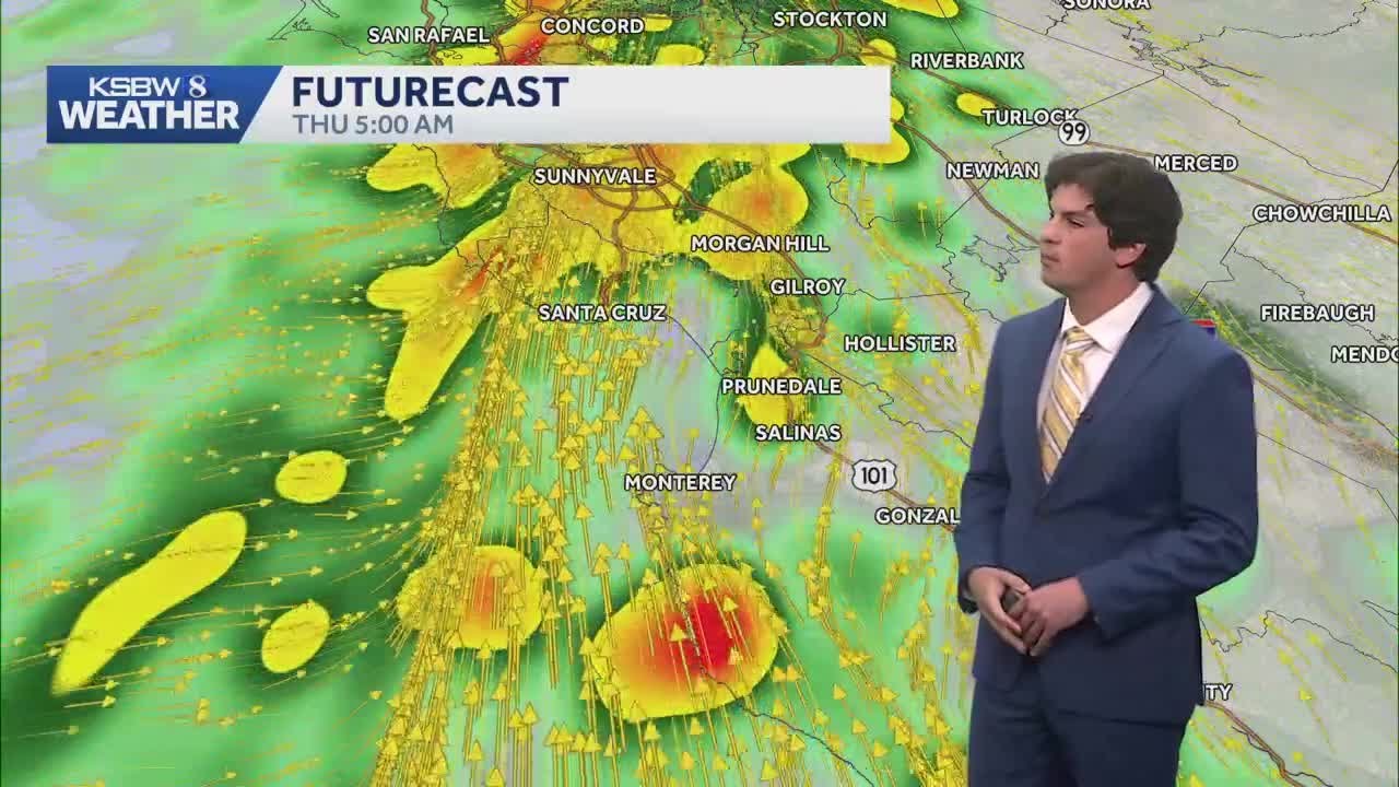Warm Tuesday before heavy rain arrives on Wednesday - YouTube