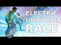 Electric Unicycle Grand Prix RACE! King Song and Gotway EUCs battle for the prize