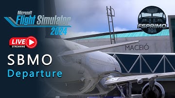 Departure at Maceió - Fenix A320 - MSFS2024 #msfs2024 #quest3 #virtualreality #vr