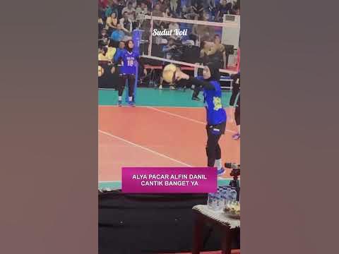 kapolri cup , alya pacarnya alfin danil , cantik banget #voli # ...