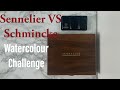 Sennelier vs schmincke watercolors