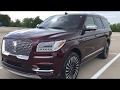 YACHT LEVELS OF LUXURY!---2018 Lincoln Navigator Black Label Review