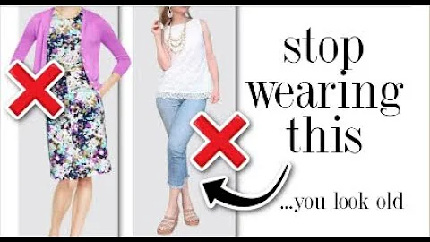 10 Fashion Mistakes Making You Look OLD & OUTDATED! - DayDayNews