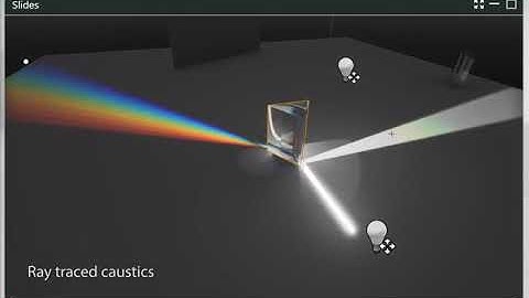 [Reddit] Cool tidbit, UE4 RTX getting ray traced caustics and simulating prism rainbow