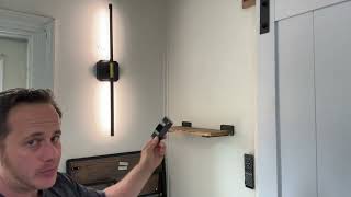 Add Lights With No Wiring Needed With GvvooHome Battery Operated Wall Sconces! EASY Install!