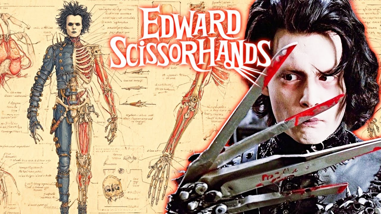 Edward Scissorhands Anatomy + Origins Explained - Does He Eventually Turns Into A Monster?