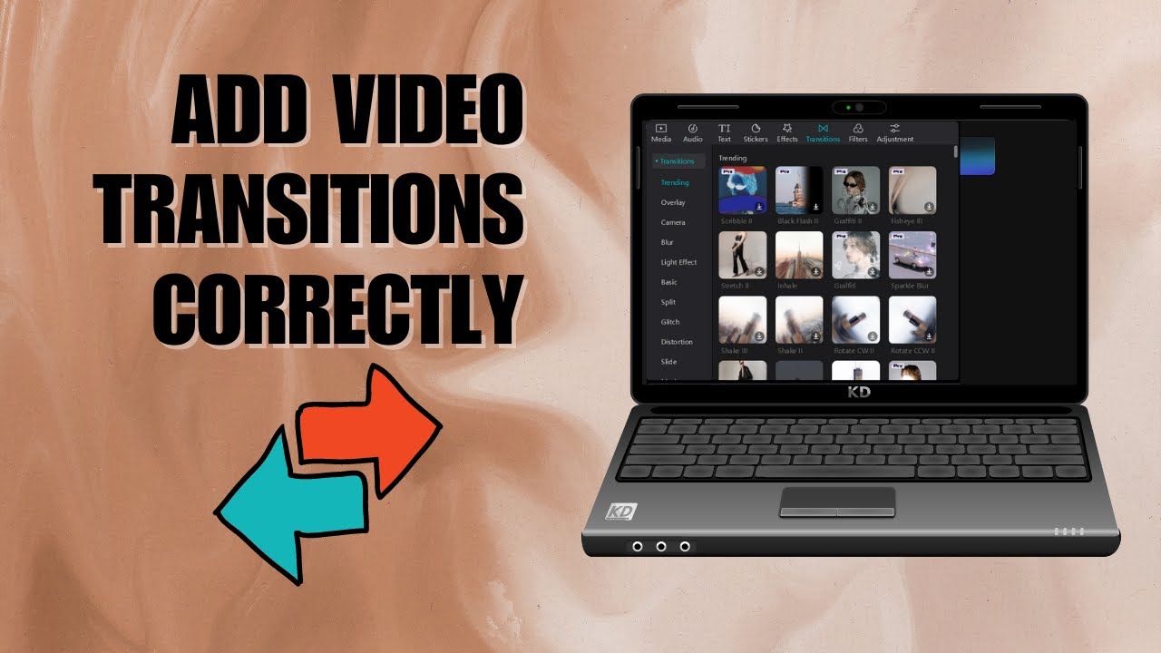 How To Add Video Transitions Correctly On CapCut PC - YouTube