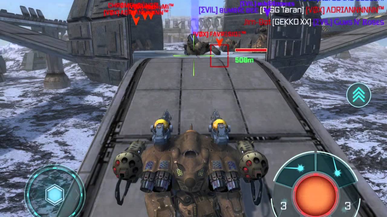 Walking War Robots - Clan VØX Vs Clan EVIL