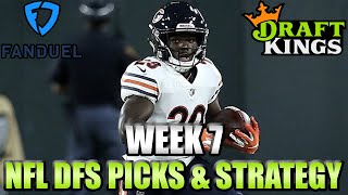 Week 7 NFL FanDuel & DraftKings Picks - Lineup Strategy