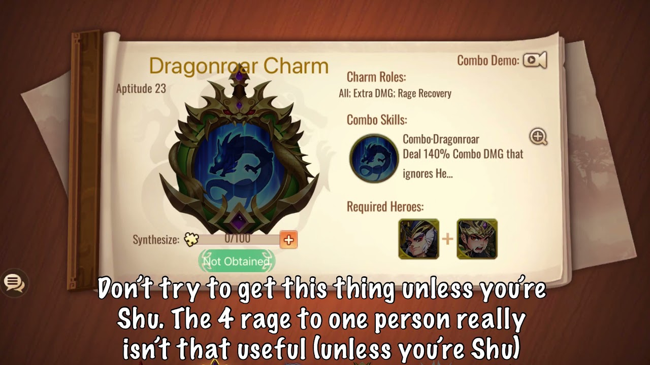 Dynasty Scrolls - G5 charm review