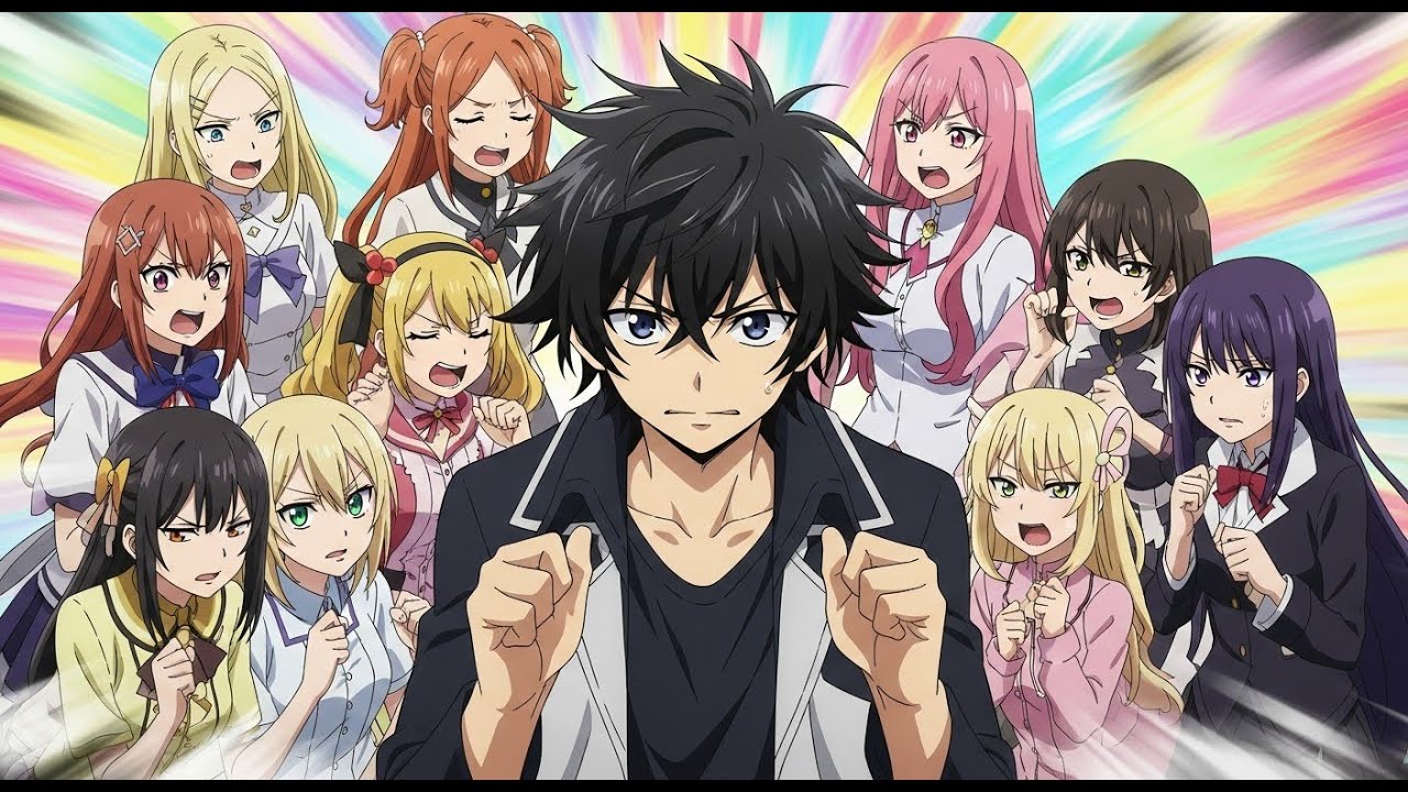 3 Best Female Harem Anime Packed with [Comedy] and [Romance] 