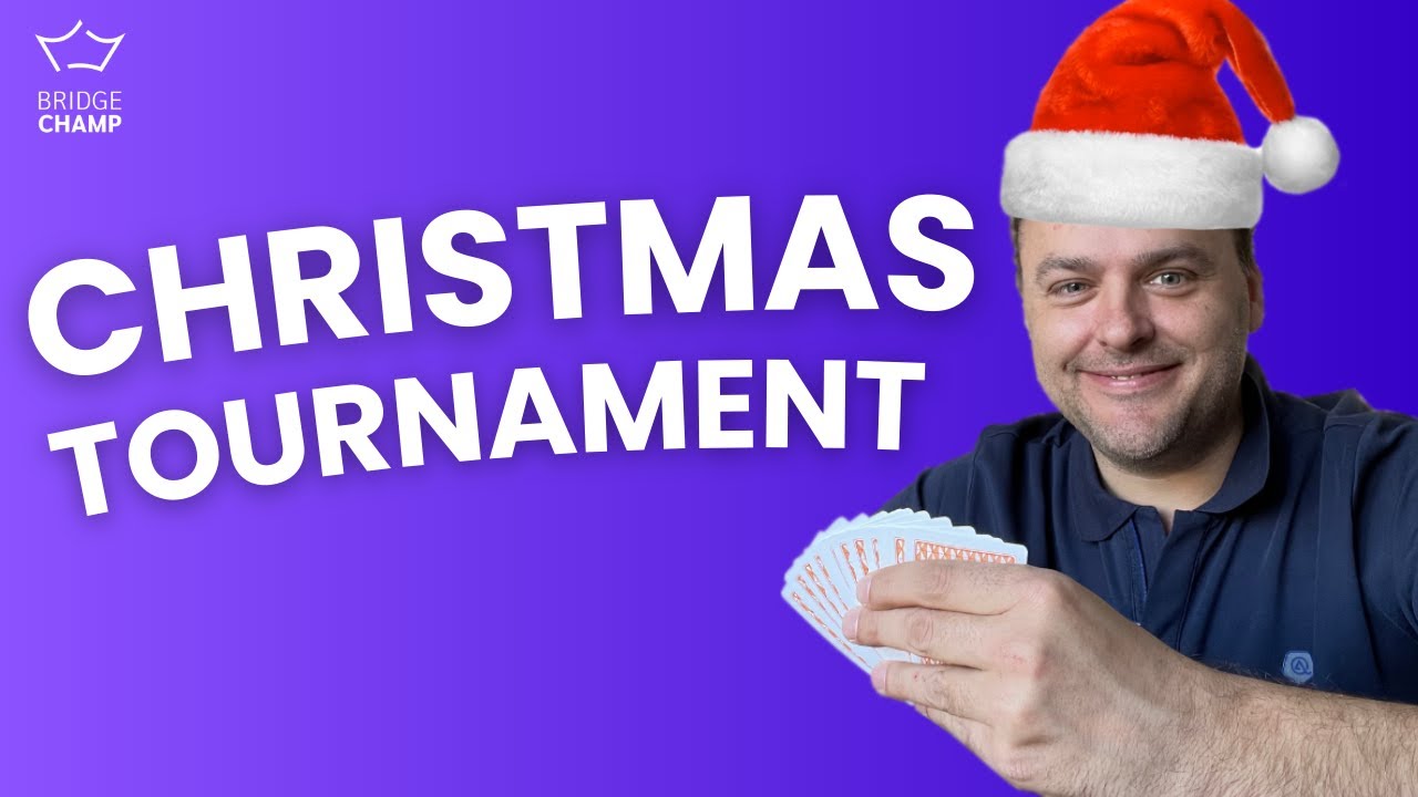 Рождественский турнир по бриджу – 10 досок MP на BridgeChamp